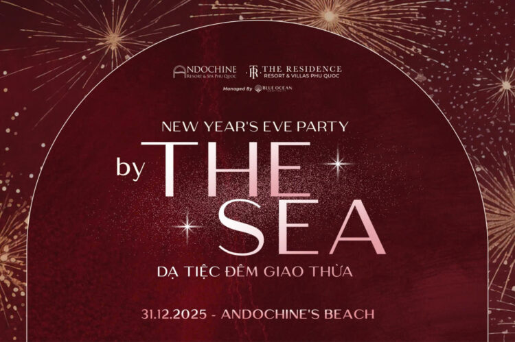 New Year Party By The Sea