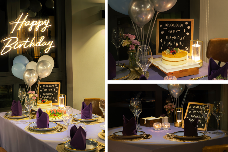 A cozy birthday celebration at Sabai Sabai