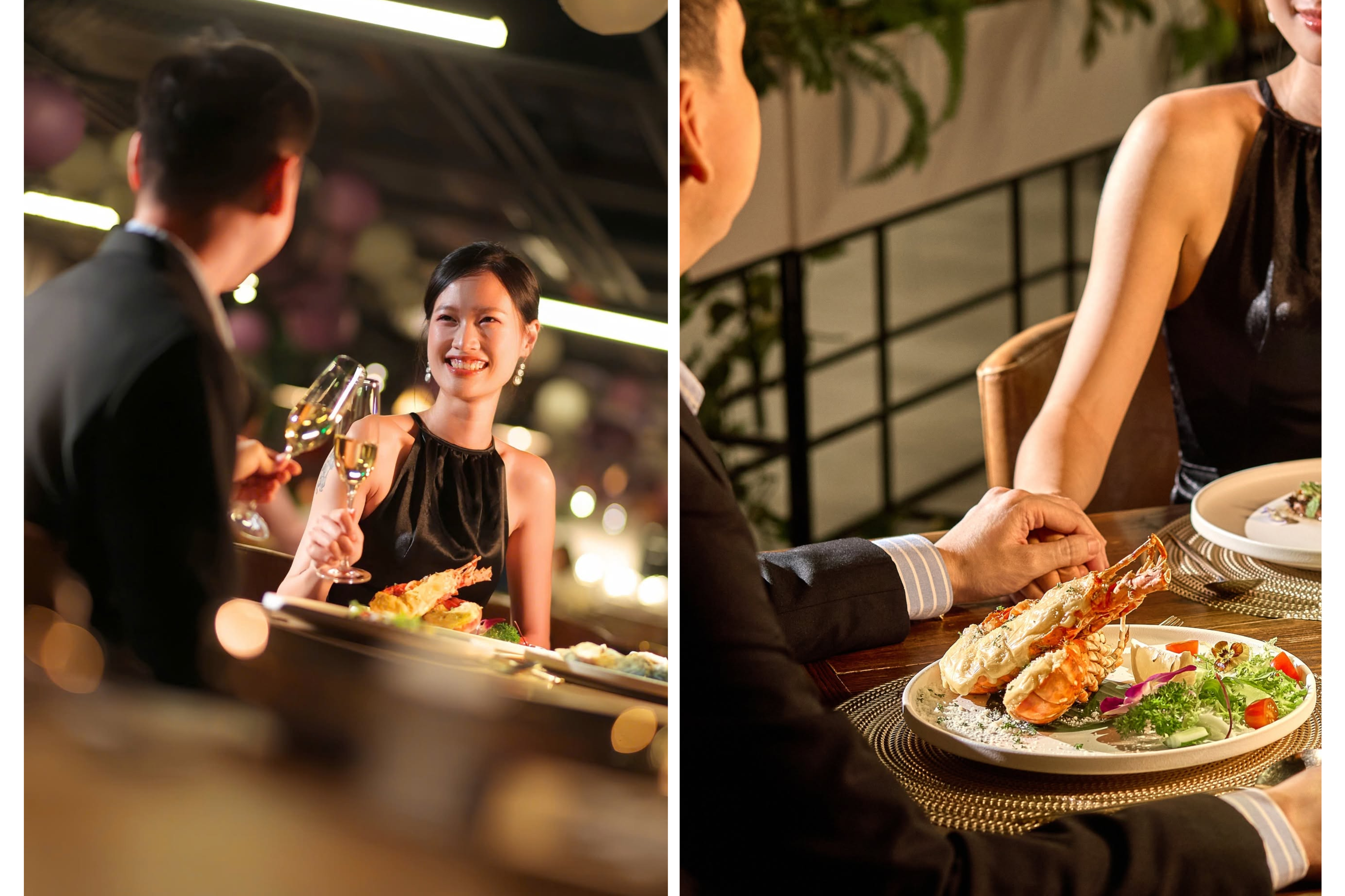 Enjoy a romantic evening for couples at Sabai Sabai.