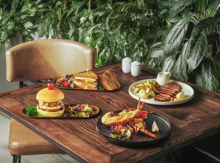 Beautifully presented European dishes at Sabai Sabai 