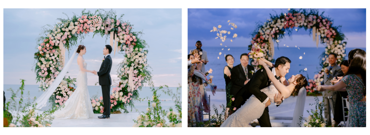 Tiệc cưới ấm cúng cùng gia đình và bạn bè